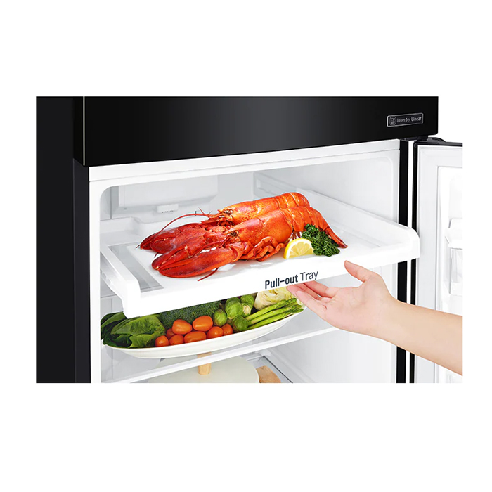 LG Kulkas Two Door 272 Liter - GNC272SXCN